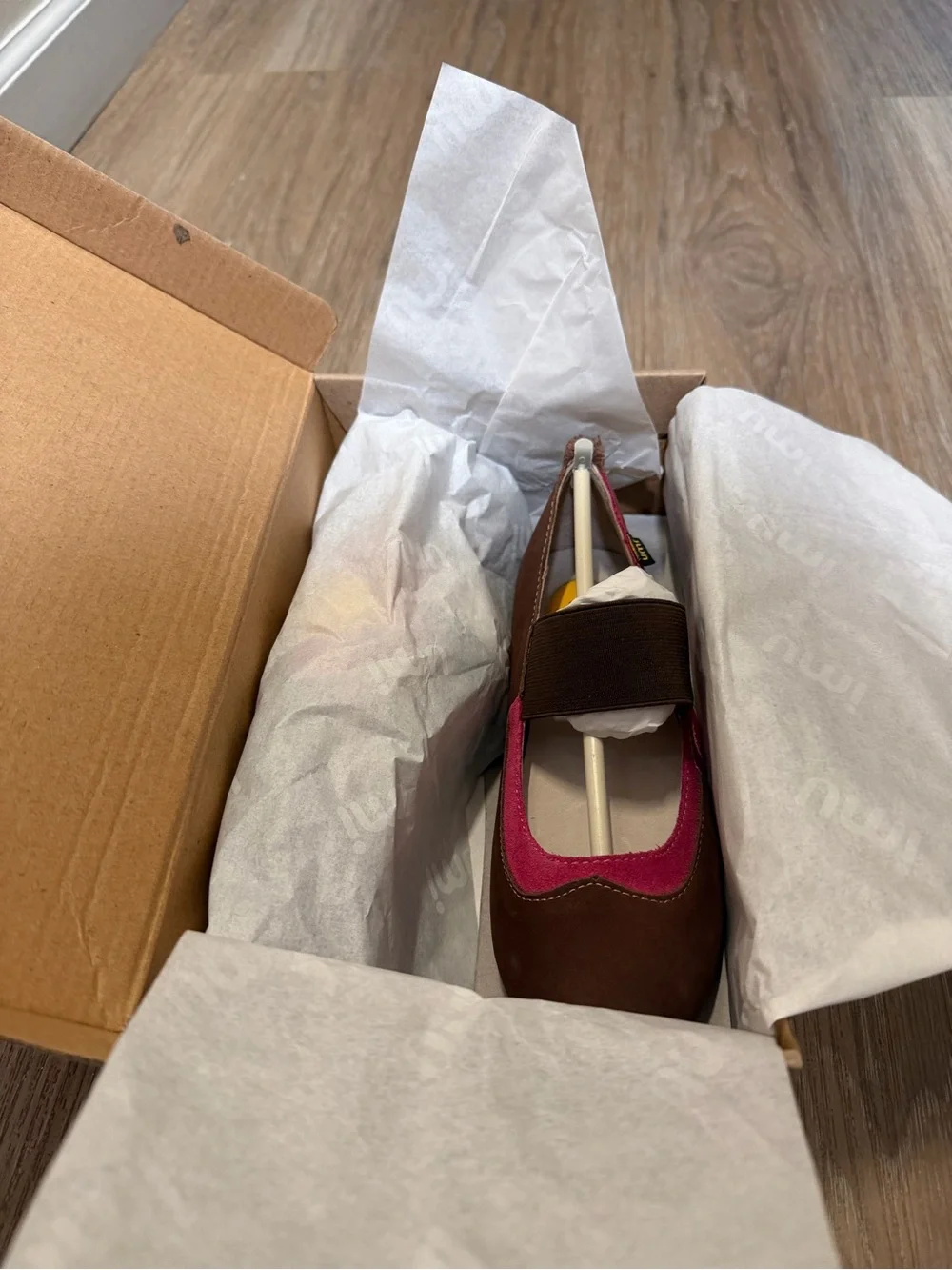 Mary Jane Umi Ballet Flat School Uniform Shoes Leather Size 1 US Girls EU32 NIB